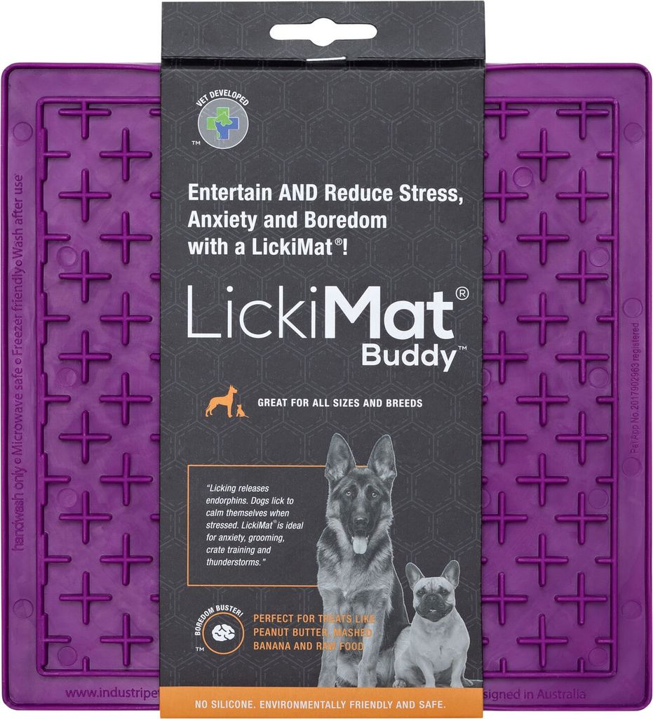 LickiMat Buddy - Schleckmatte aus Naturgummi für Hunde - Produktbild 
