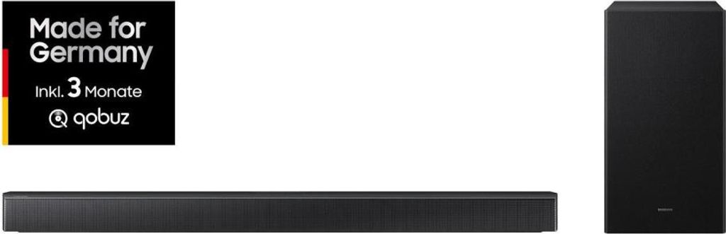 Soundbar mit Subwoofer HW-B660GF schwarz Produktbild 