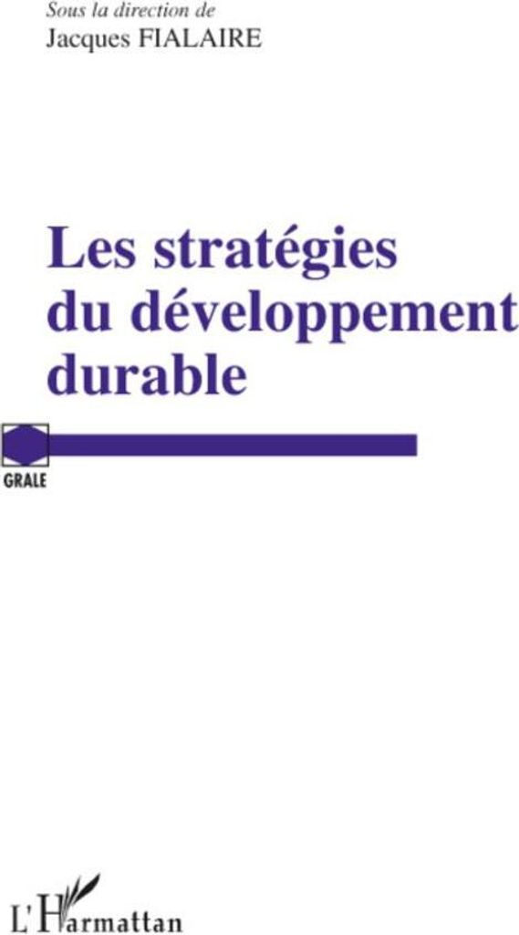 Les stratégies de développement durable