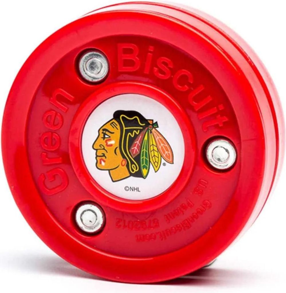 Biscotto verde Puck NHL Chicago Blackhawks rot Immagine del prodotto 