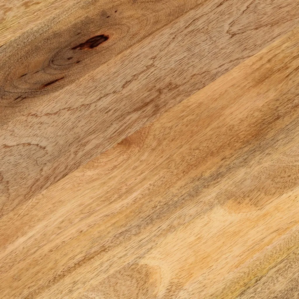 SYFAX™ Piano Tavolo 100x50x3,8 cm Ovale in Legno Massello di Mango - 5