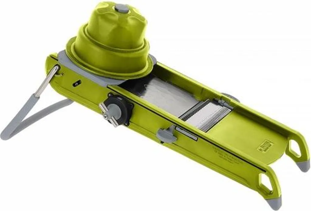 De Buyer Swing Plus 2015.23 Verde - Mandolina per Verdure ad Alta Precisione