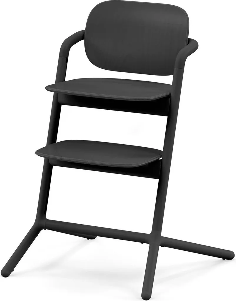 Cybex Lemo Chaise Haute Évolutive Stunning Black - Design Ergonomique