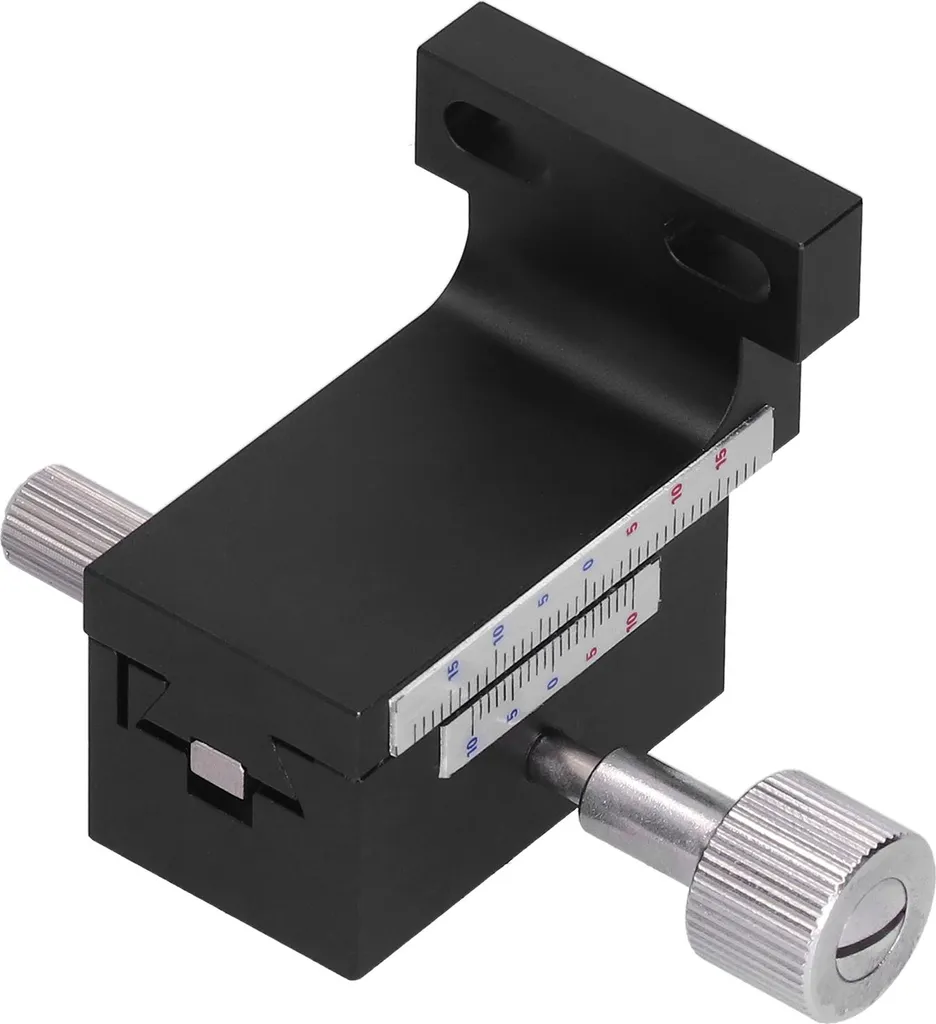 Réglage vertical précis axe Z, table coulissante contre les vibrations