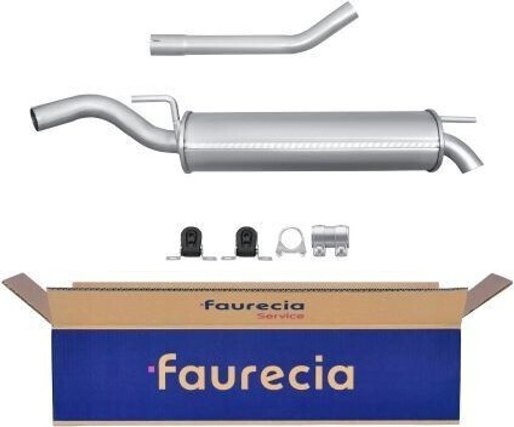 HELLA 8LD 366 036-331 - OE 6K9253609 Endschalldämpfer für Inca (6K), Caddy II (9K)