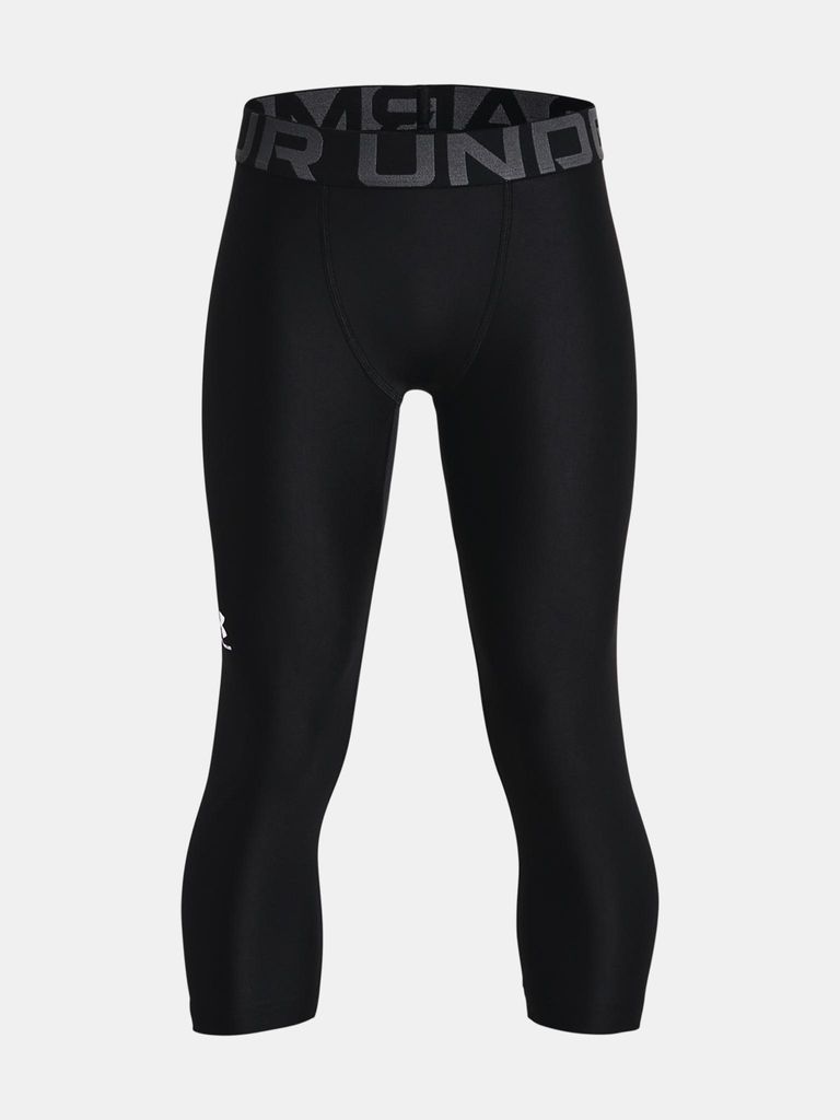 Under Armour Leggings Hg Armor 3/4 Leggings - Schwarz YXS