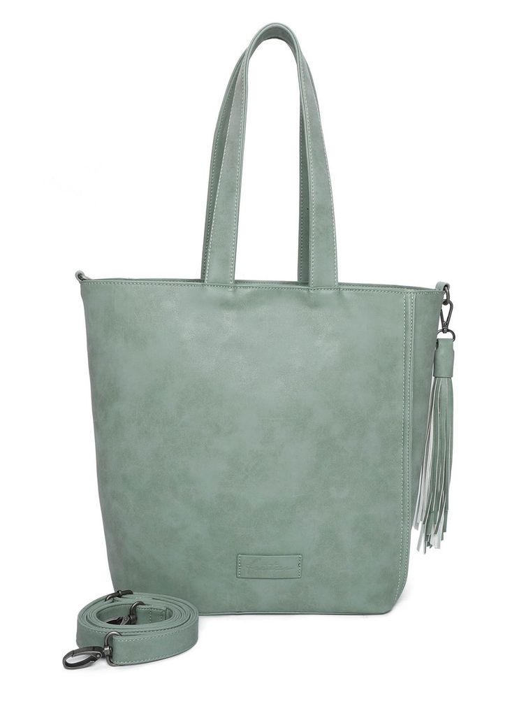 Fritzi aus Preußen Schultertasche Umhängetasche Vintage Fritzi34 Shopper Lime grün