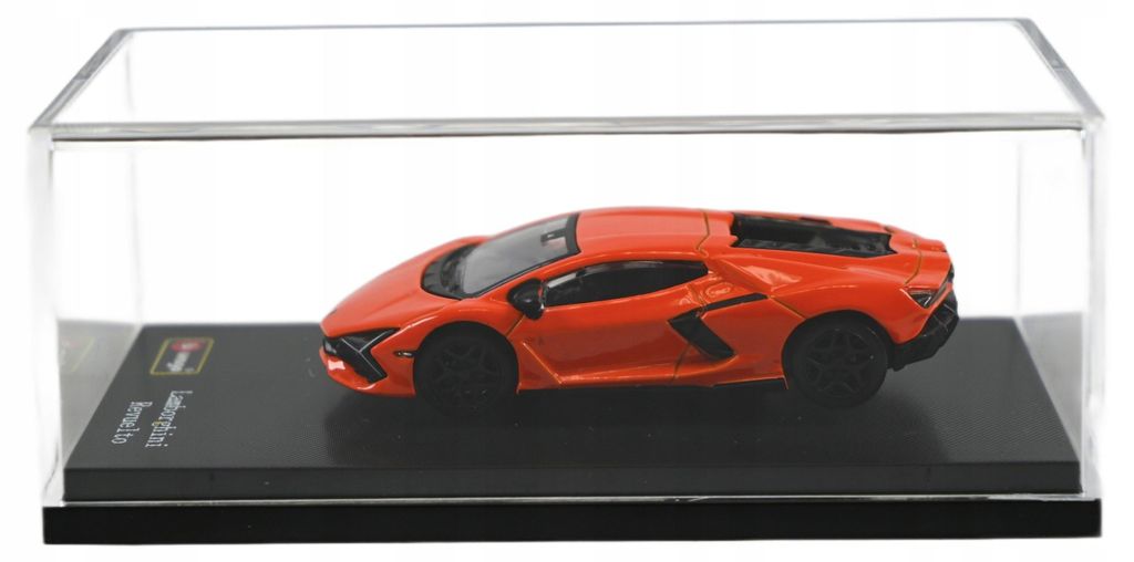 Bburago Lamborghini Revuelto, schaal 1:64, oranje Productafbeelding 