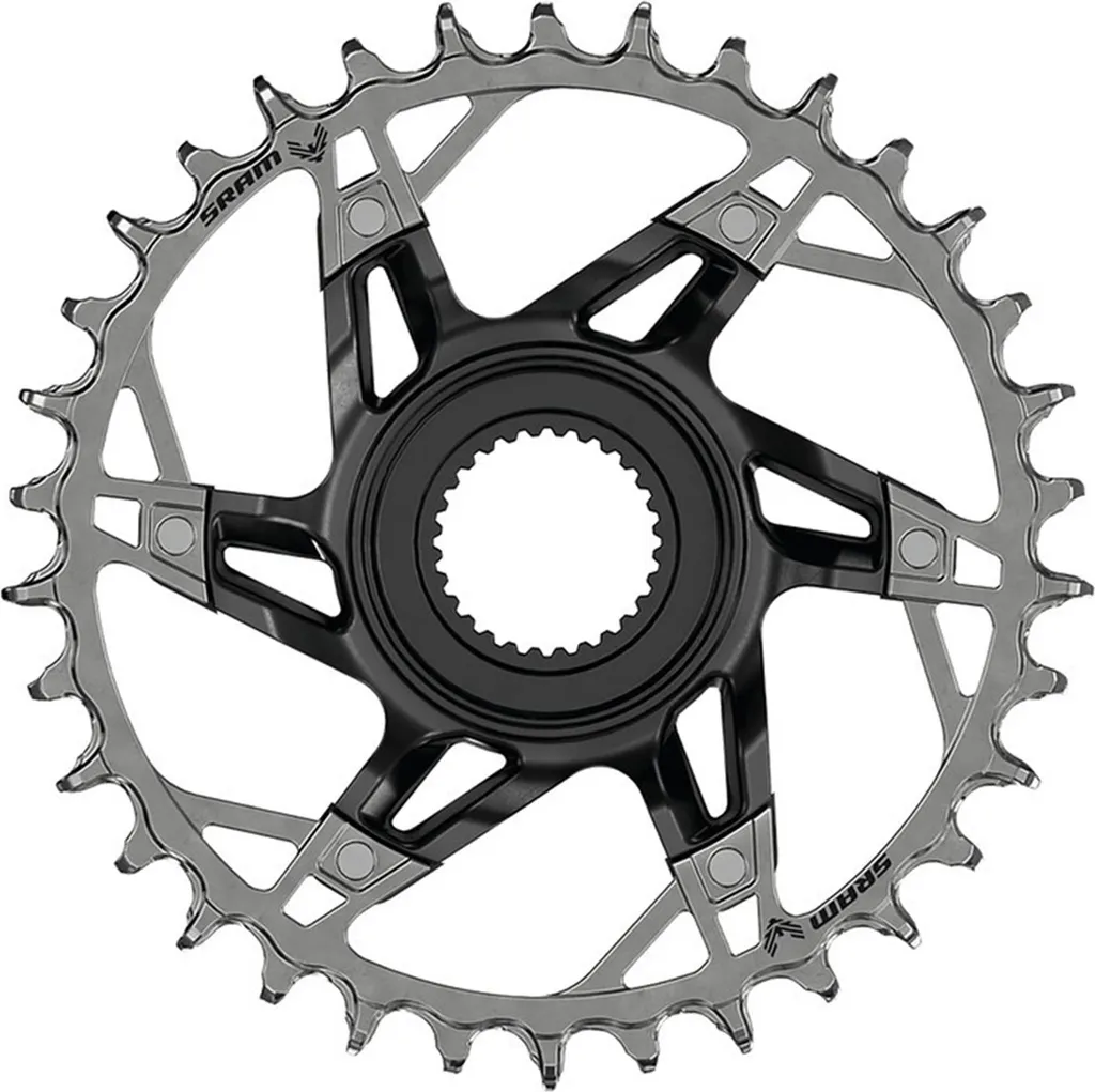 Plateau de pédalier Sram XX Eagle Bosch T-Type 34T Direct Mount Argent