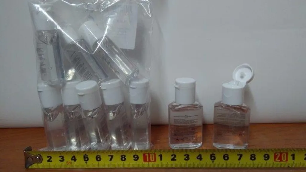 Solution hydroalcoolique 15ml en pack de 10 pour désinfecter les mains