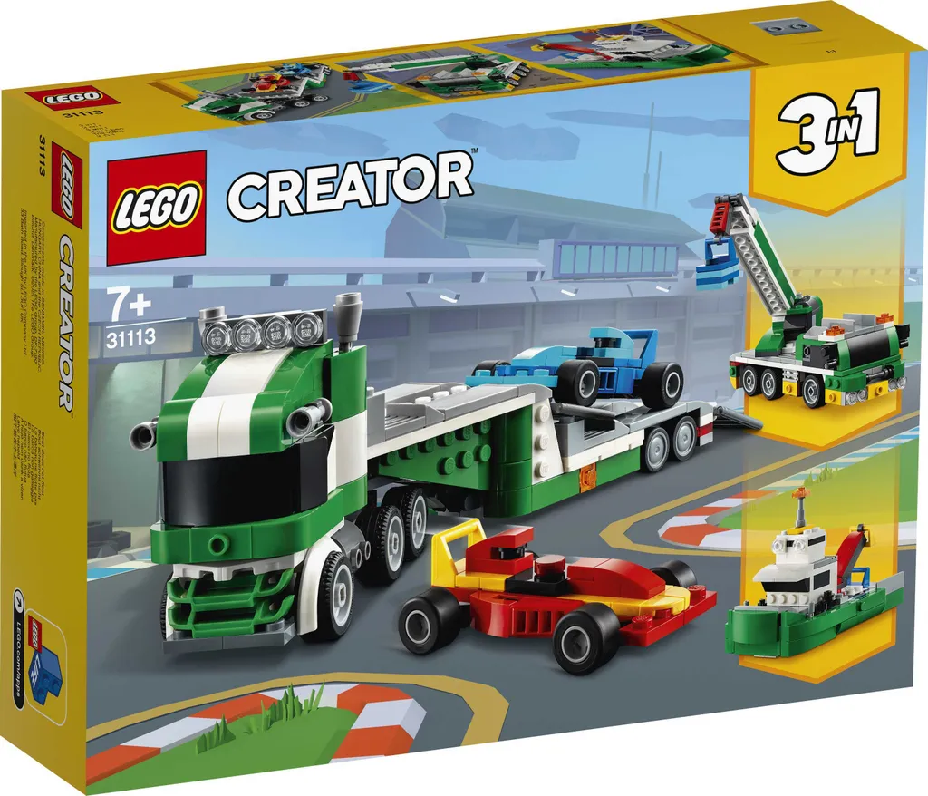 Jeu de construction camion de transport LEGO Creator 3 en 1 modulable - 2