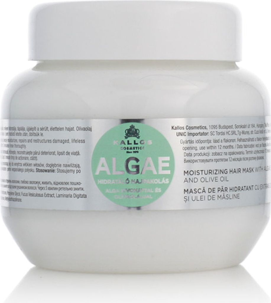 Kallos Algae Moisturizing Hair Mask And Olive Oil 275 ml