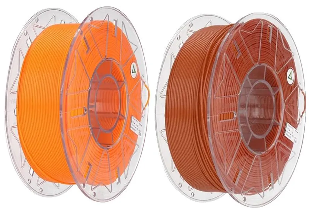 Filament impression 3D grande vitesse 1.75mm Orange et Marron 1kg