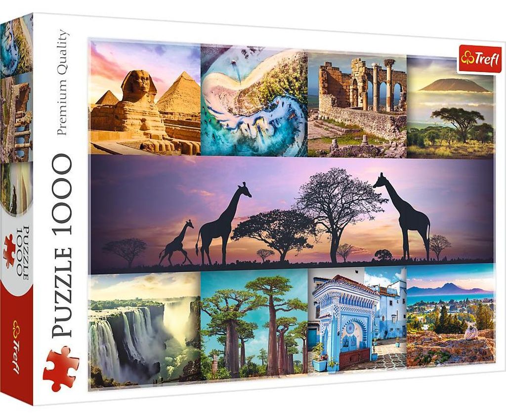 TREFL Puzzle Pie, Afrika 1000 Teile Produktbild 