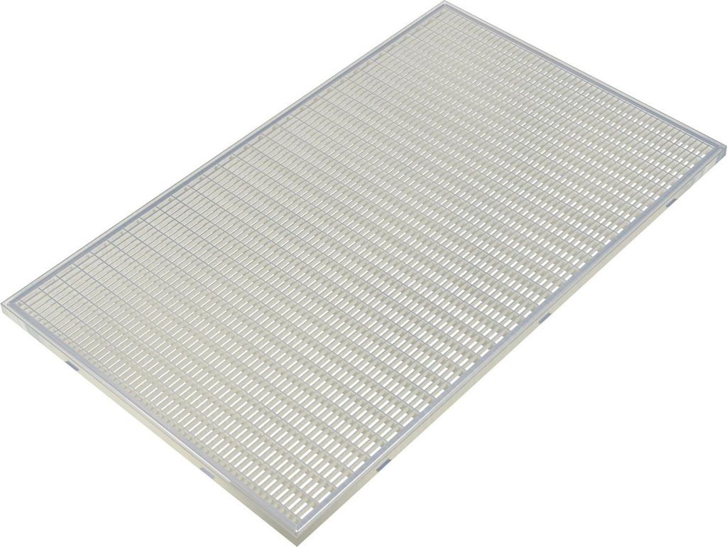 Baunormrost Außenmaß 390 x 790 mm, Maschenteilung 33 x 11 mm