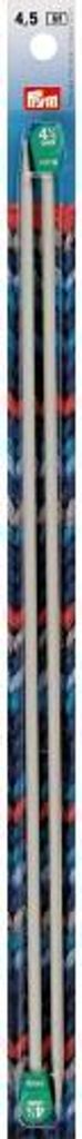 PRYM Jackenstricknadeln ALU, 35 cm, Ø 4,50 mm, grau