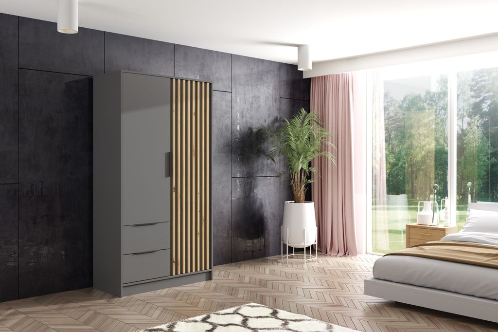 ALTDECOR Kleiderschrank mit selbstschließenden, Produktbild 