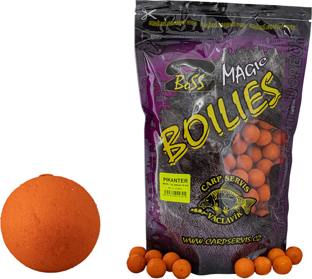 Karpfen Servis Václavík boilies Boss2 Magic Spicy 16mm 9788