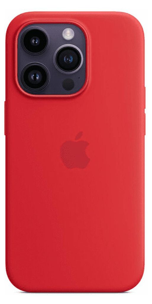 Silikon MagSafe Original Abdeckung iPhone 14 Pro Rot Produktbild 