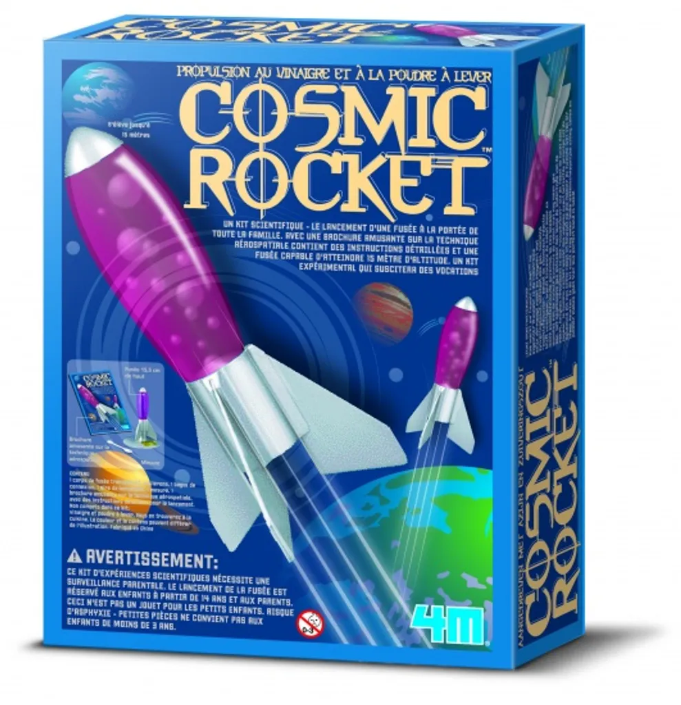 Fusée spatiale Science Discovery Set : assembler sans colle ni outils