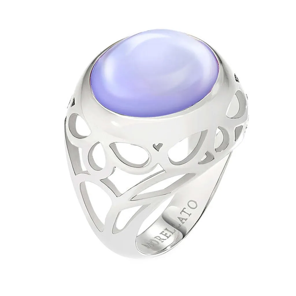 Anneau Morellato SADY10014 pour femme en métal précieux et strass