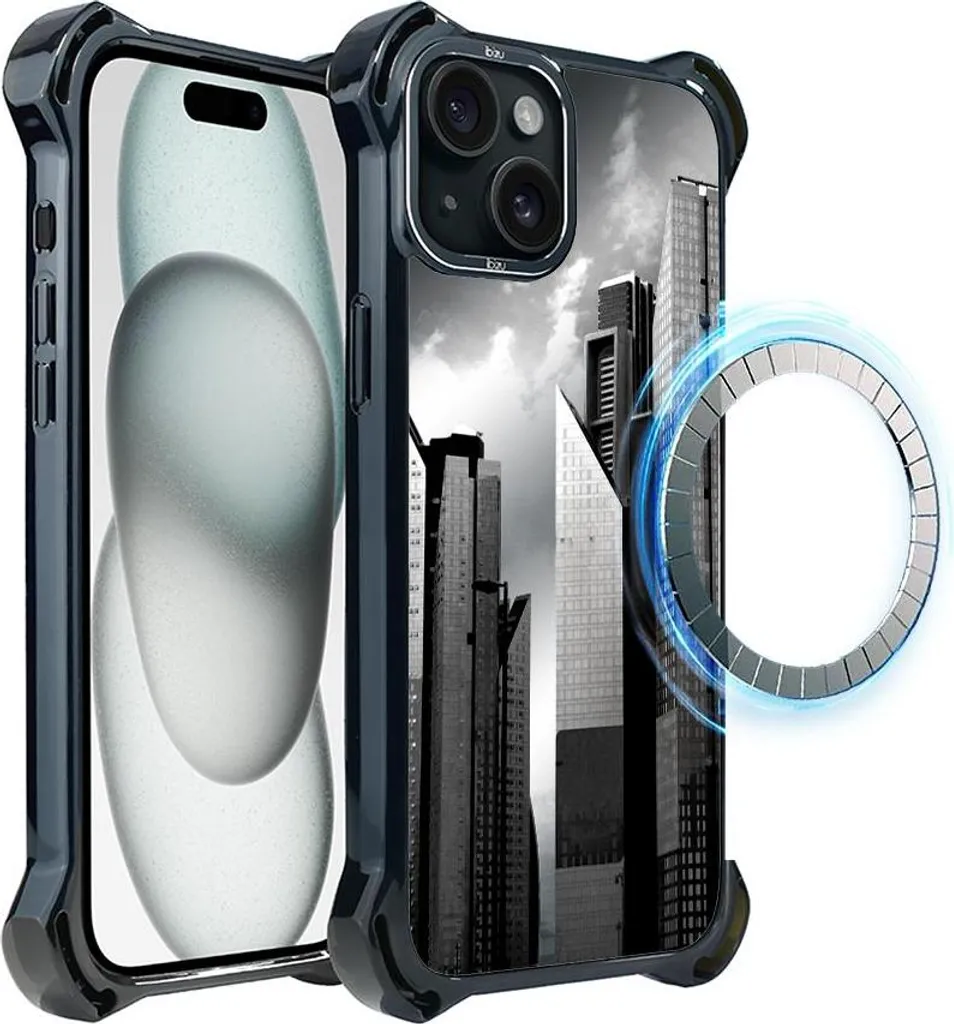 Custodia Anti-Urto iPhone 15 IBIZU DropGuard Ultra MagSafe Noir