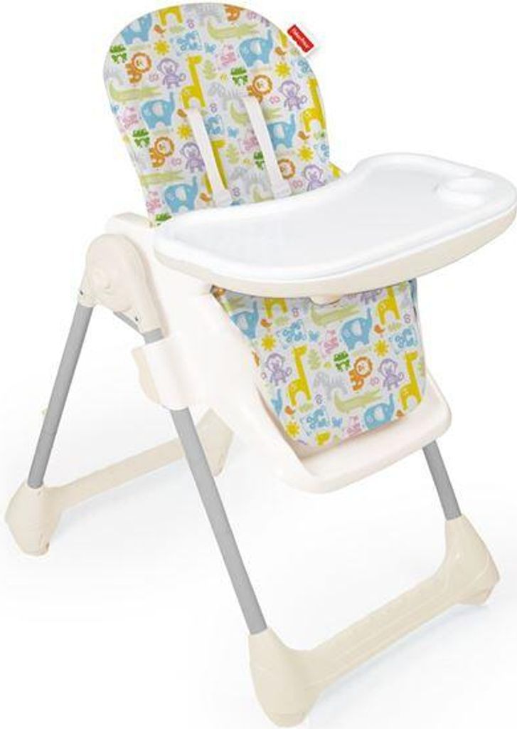 Dolu Fisher Price Deluxe Kinderstoel 105x57x87 cm Wit/Oranje