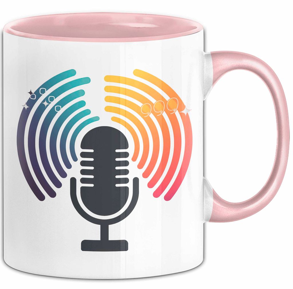 Motivationsredner Tasse Geschenkidee für Publikum Inspirator (Rosa)