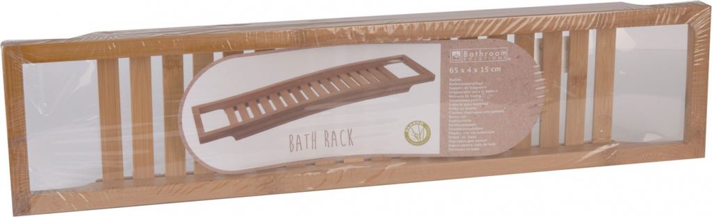 Support de baignoire Bathroom Solutions, en bambou, 65 x 15 Image du produit 