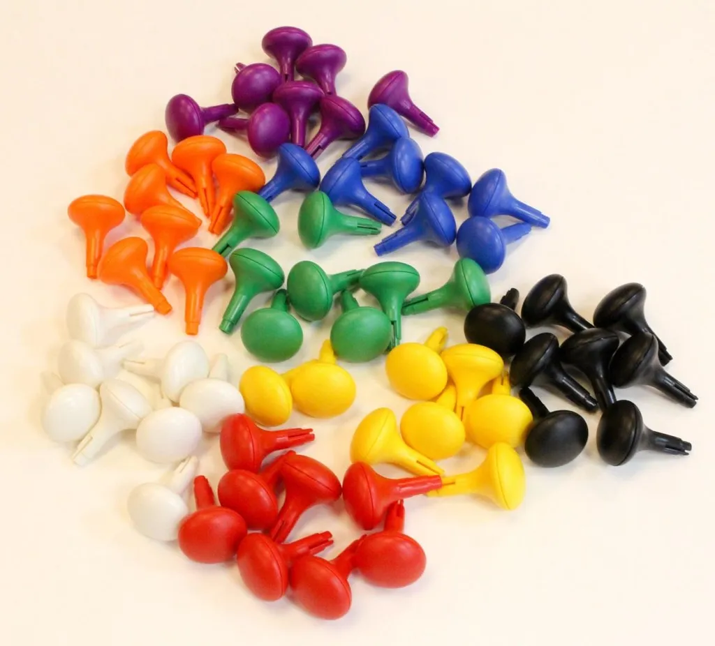 Accessoires de Motricité Fine : 64 Chevilles pour Planche Masterkidz - 5