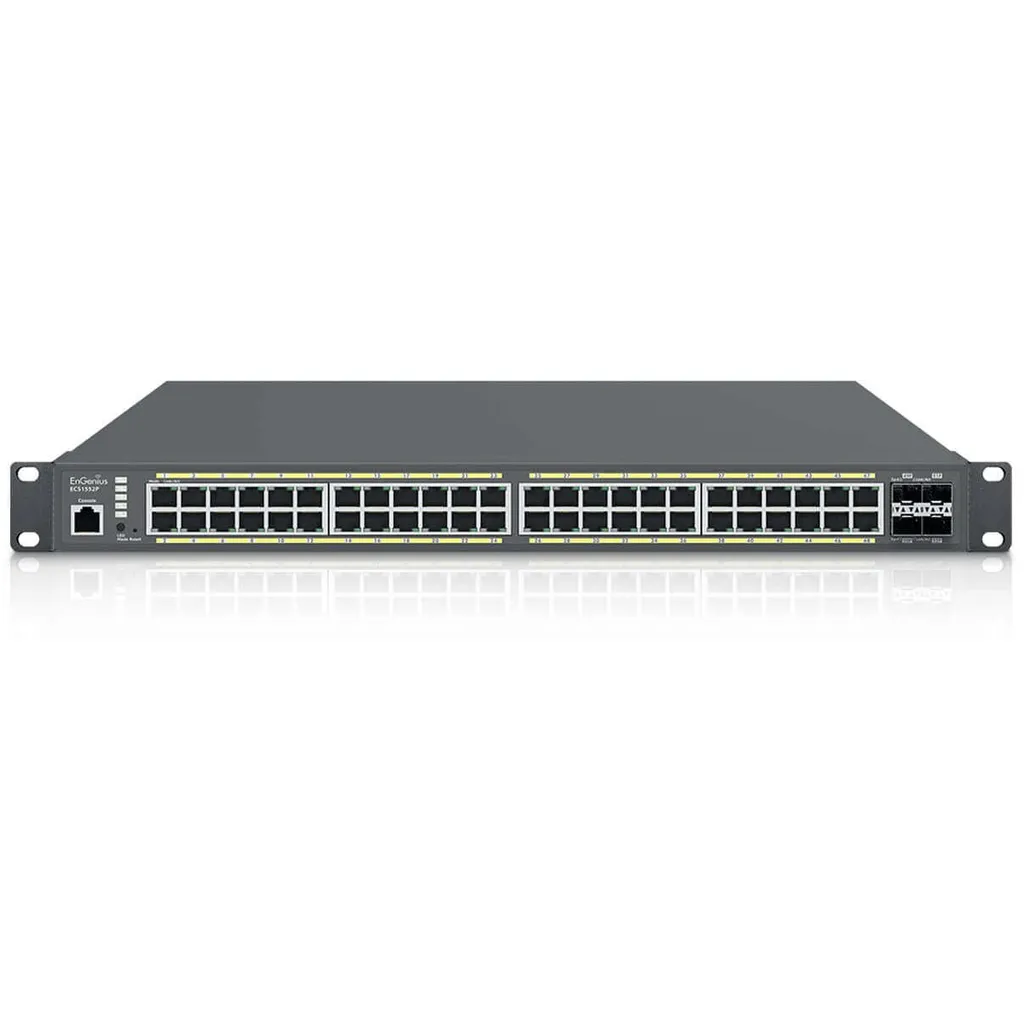 Supprimez les Lenteurs Réseau avec le Switch 48 Ports EnGenius ECS1552P