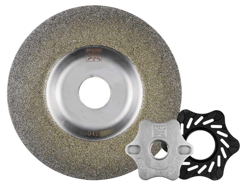 PFERD TOOLS CC-GRIND SOLID DIAMOND 115x22,23 mm D852 (sehr grob) zum Bearbeiten harter Werkstoffe