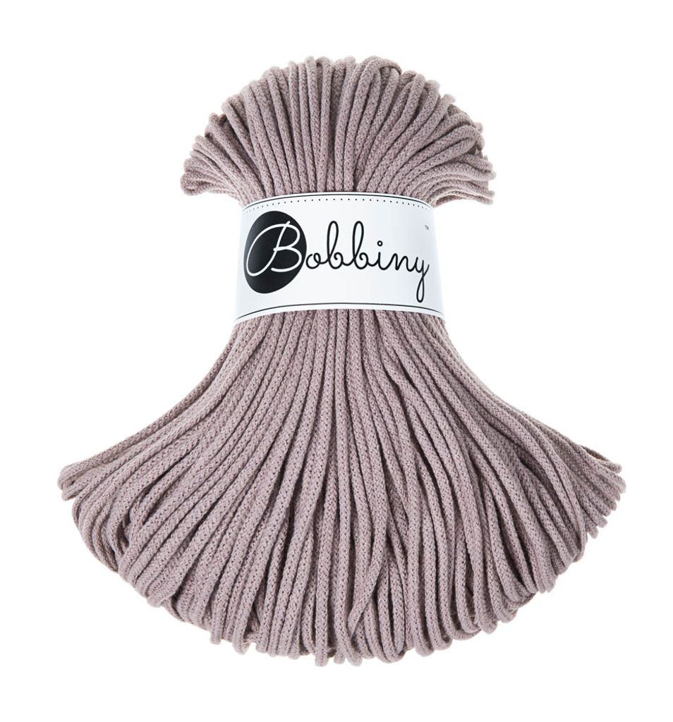 Bobbiny Junior 3 mm 100 m Pearl Schnur Produktbild 