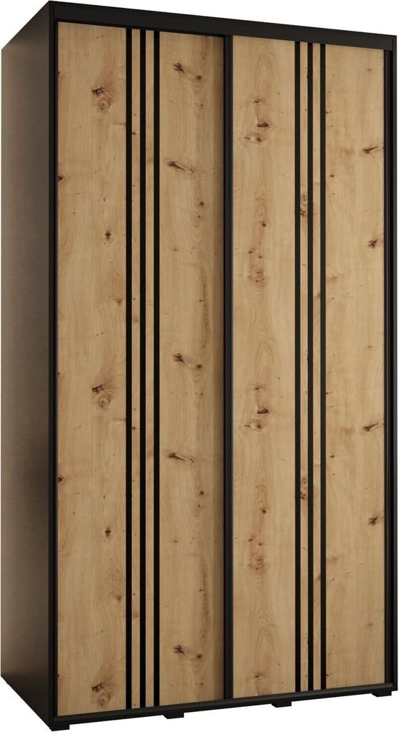 MEBLE KRYSPOL Davos 6 Schrank, zwei Türen - 235,2x140x60 cm Produktbild 