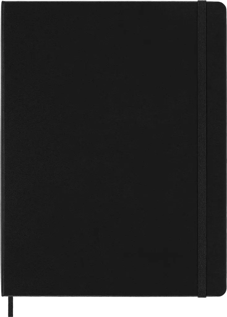 Moleskine Carnet de Notes Professionnel XL Noir à Couverture Rigide Chic