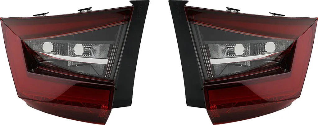 Paire de Feux Arrière LED Johns pour Skoda Karoq NU7/ND7 (07/17-)