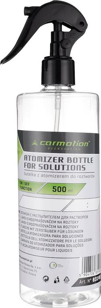Sprühflasche mit Ergonomischem Griff, 500 ml – Ideal für Lösungen, Reinigungsmittel und Kosmetika. Wiederverwendbar und transparent für einfa...