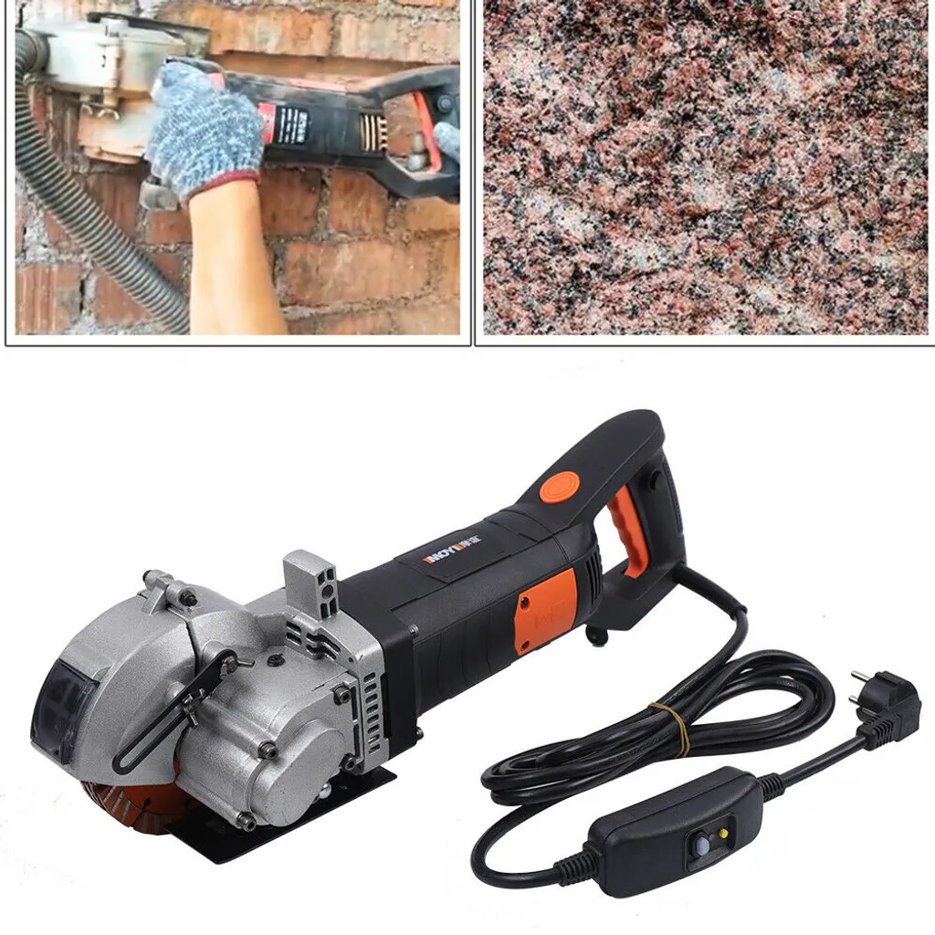 Fraiseuse murale électrique 4800W pour découpe de saignées de 42mm - 2