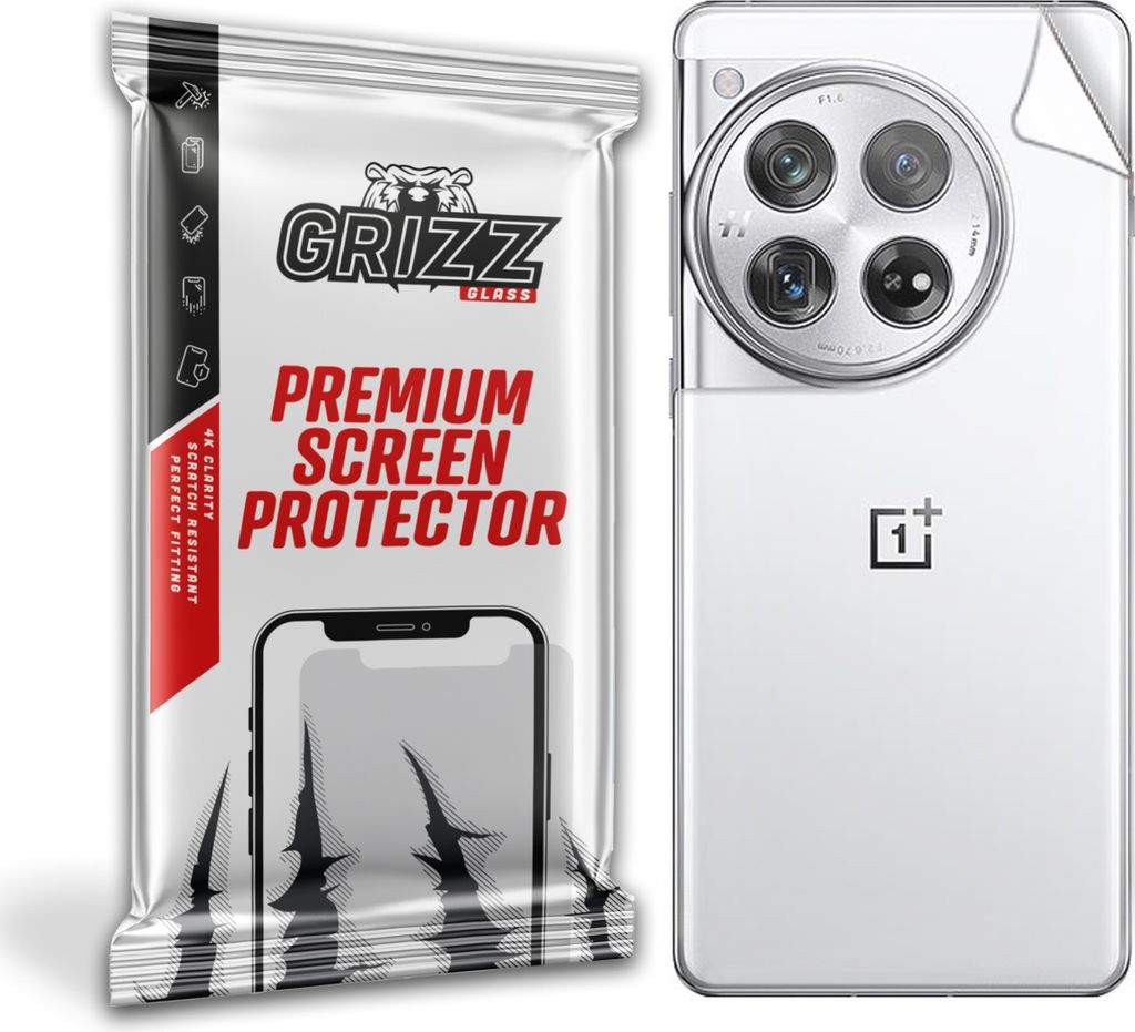 Folie auf der Rückseite GrizzGlass SatinSkin für OnePlus 12
