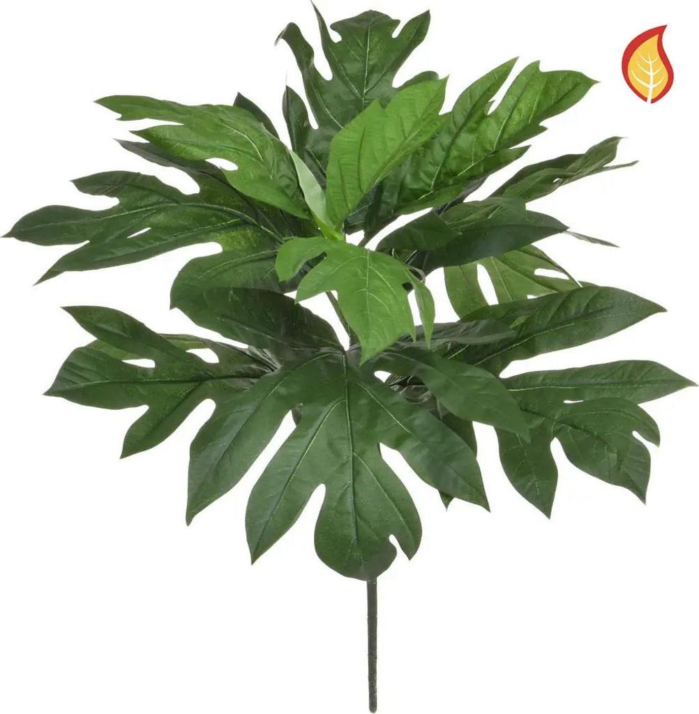 aplanta Künstlicher Artacarpuszweig - Rudolf | 78 cm, B1 Feuerhemmend, für drinnen, Kunstpflanze, wie echt, Allergiker geeignet, pflanzliche Deko...