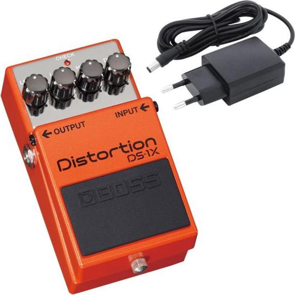 Pedał Boss DS-1X Special Distortion z zasilaczem sieciowym Zdjęcie produktu 
