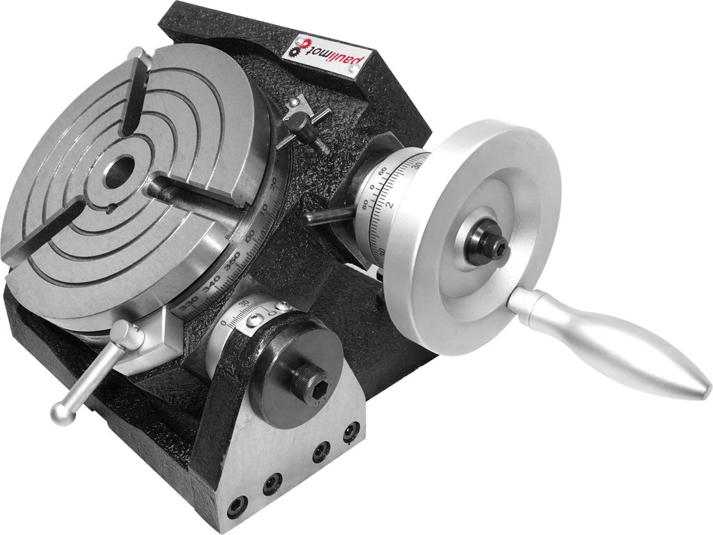PAULIMOT Teilapparat Rundtisch Ø 150 mm schwenkbar horizontal / vertikal