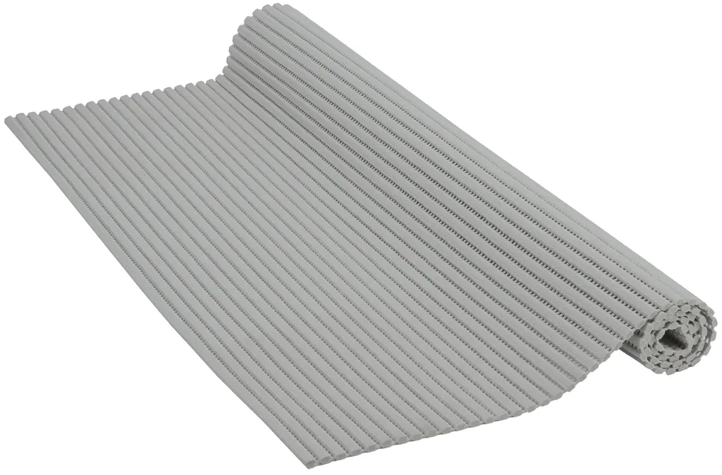Évitez les chutes : Tapis de sol antidérapant gris 65x200 cm Venisoft PVC