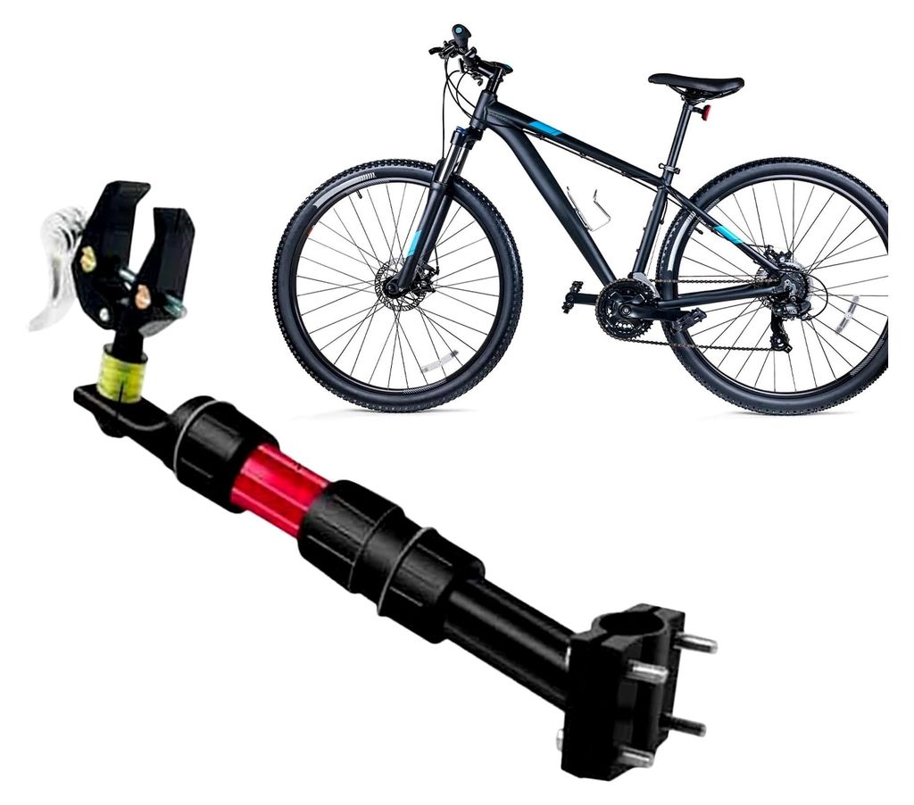 Fahrrad Anhänger Kupplung aus Stahl | Roller Gepäckkupplung,Hoch belastbare Fahrrad Anhängerkupplung für Pendeln, Einkaufen, Camping und Reisen...