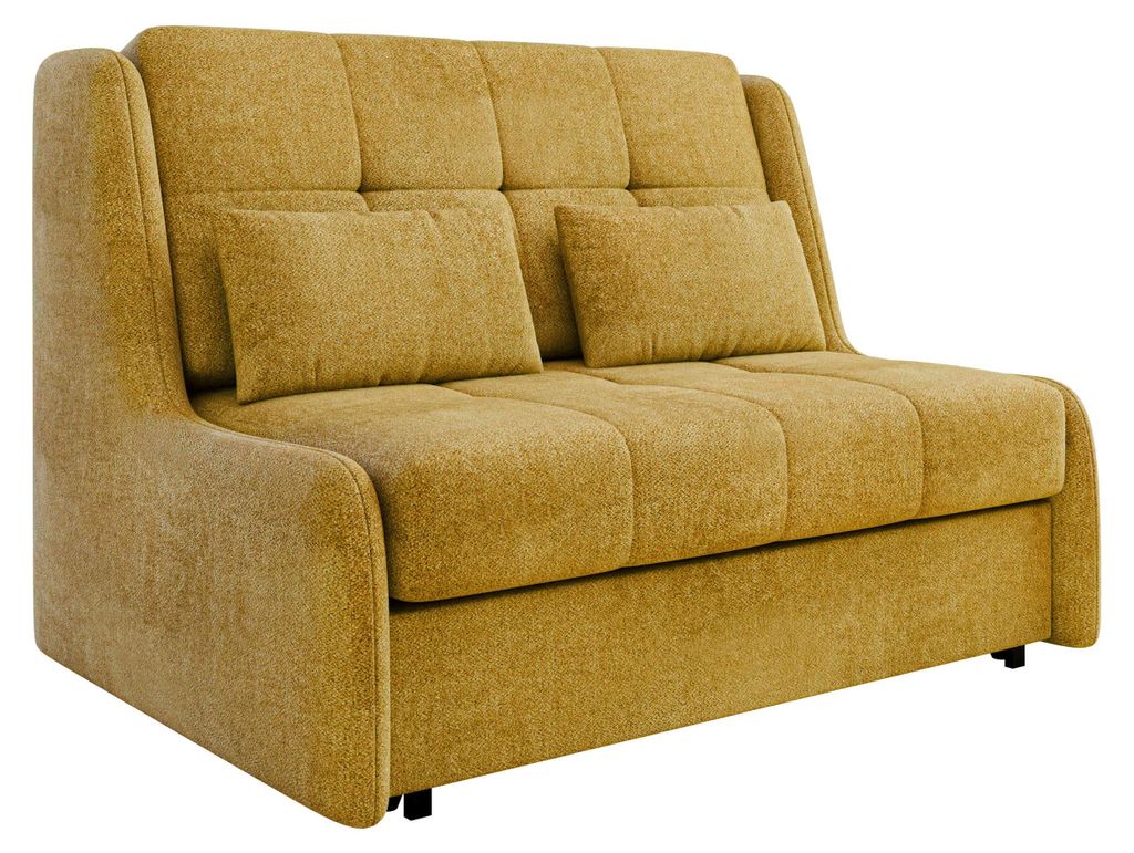 MIRJAN24 Schlafsofa Viva Elite II, Stilvoll Polstersofa vom Hersteller, Couch mit Schlaffunktion und Bettkasten, Wohnzimmer (Farbe: Sereno 689)