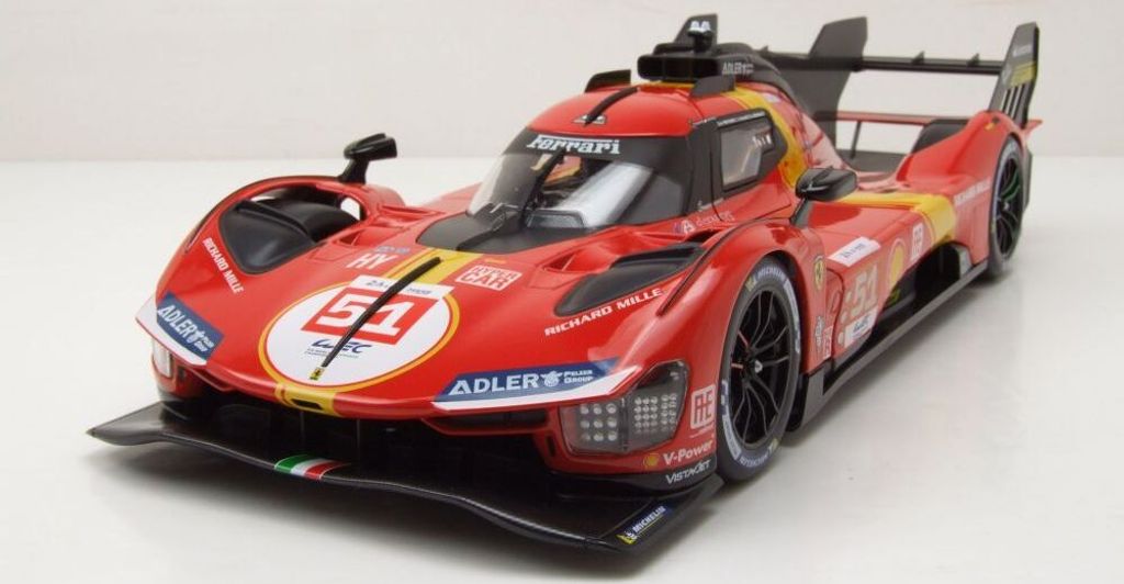 Bburago Ferrari 499p Lmh #51 1:18 Auto    One Size Produktbild 7