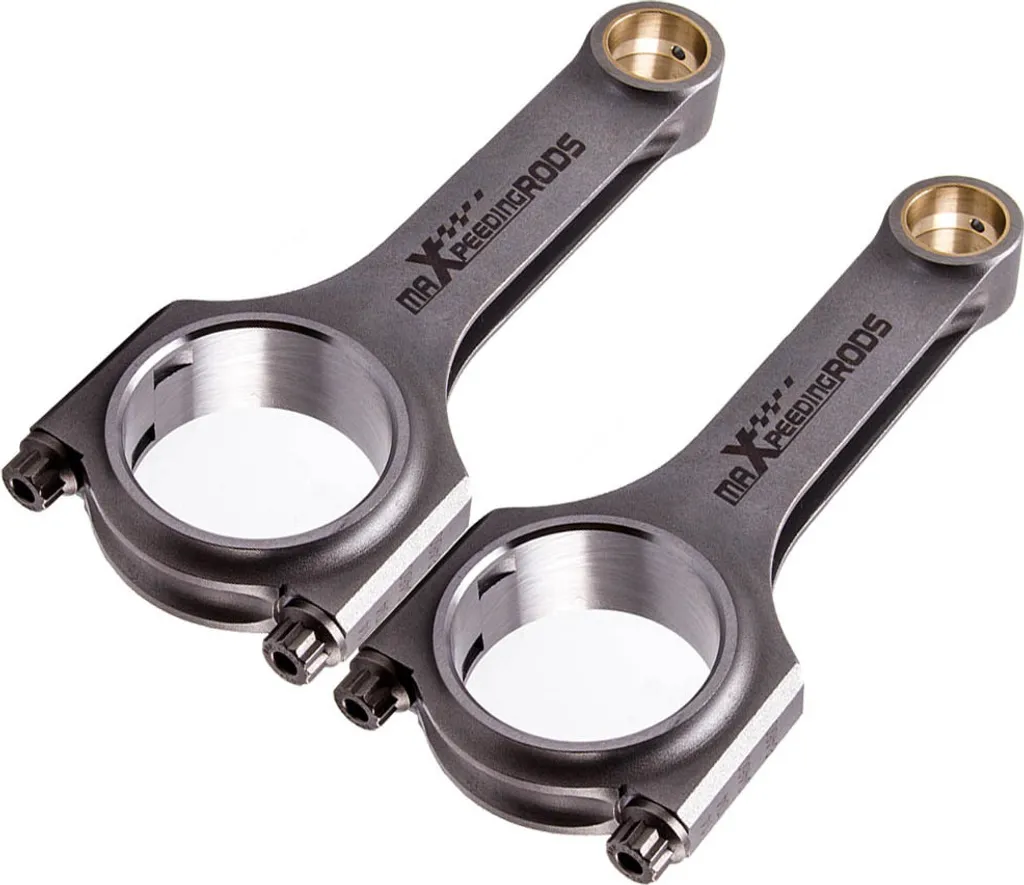 Bielles Conrod 124mm Profil H Fiat 500 Vis ARP 2000 Acier Forgé