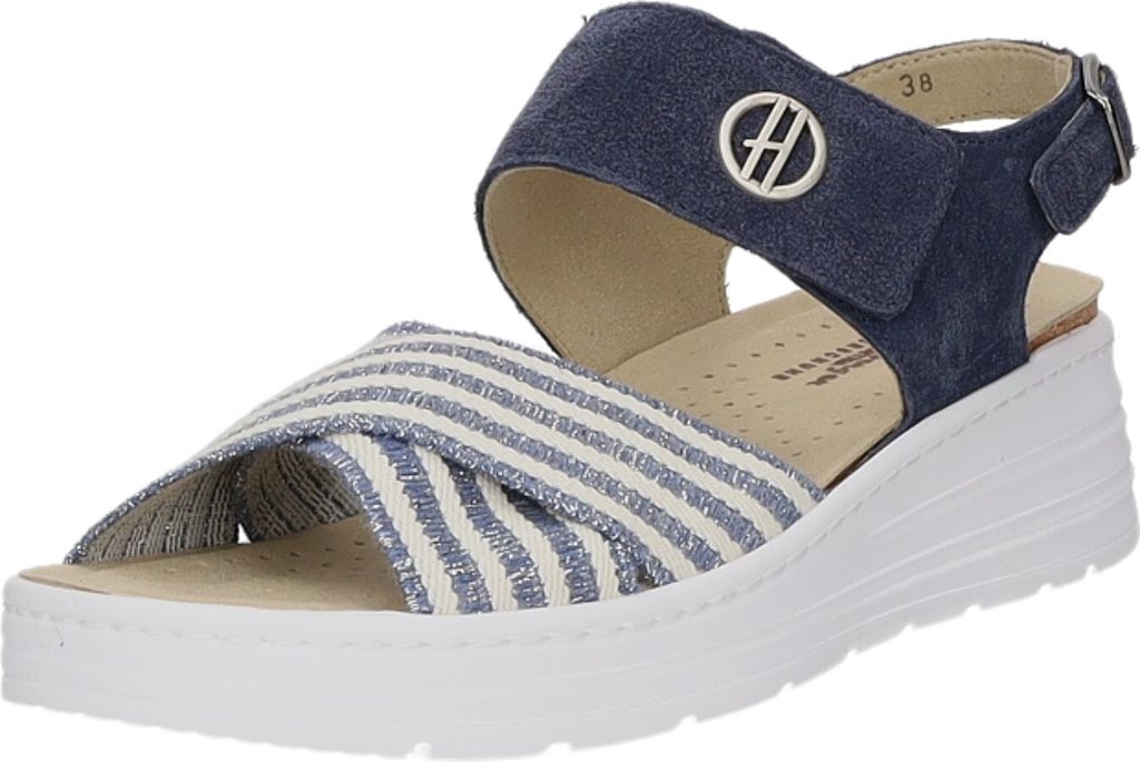 Hickersberger Keilsandaletten Damen 32303631333638 Blau 40 Produktbild 