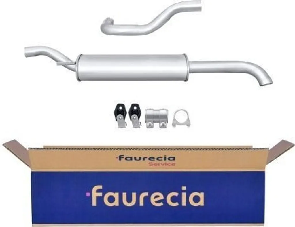Silencieux arrière d'échappement auto pour Seat Cordoba 6K