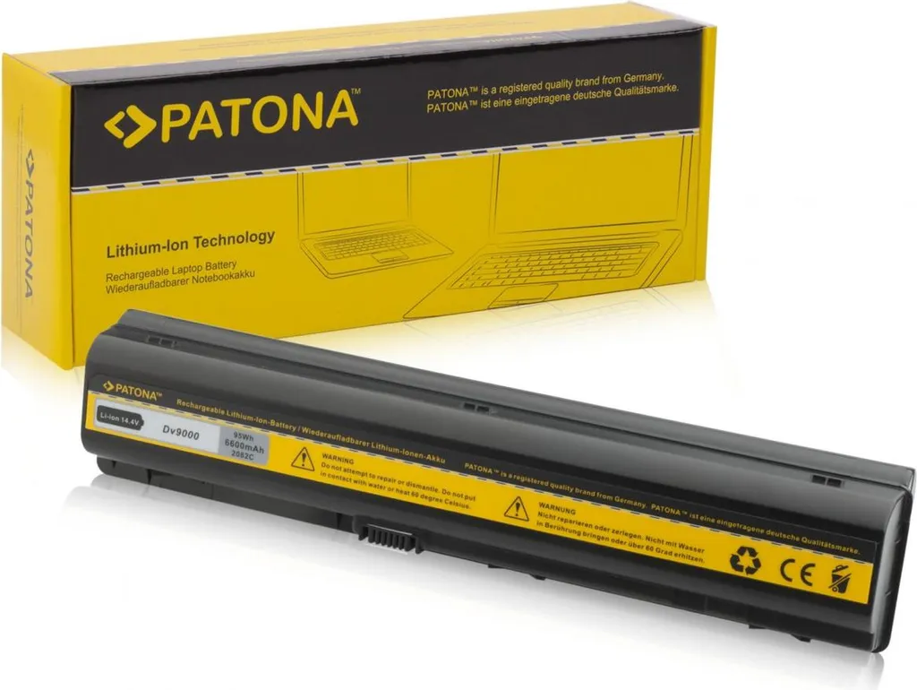 Batterie de rechange pour HP Pavilion DV9000EA et DV9000T PC portable